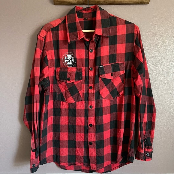 Demons Behind Me Other - Demons Behind Me Buffalo Plaid Flannel